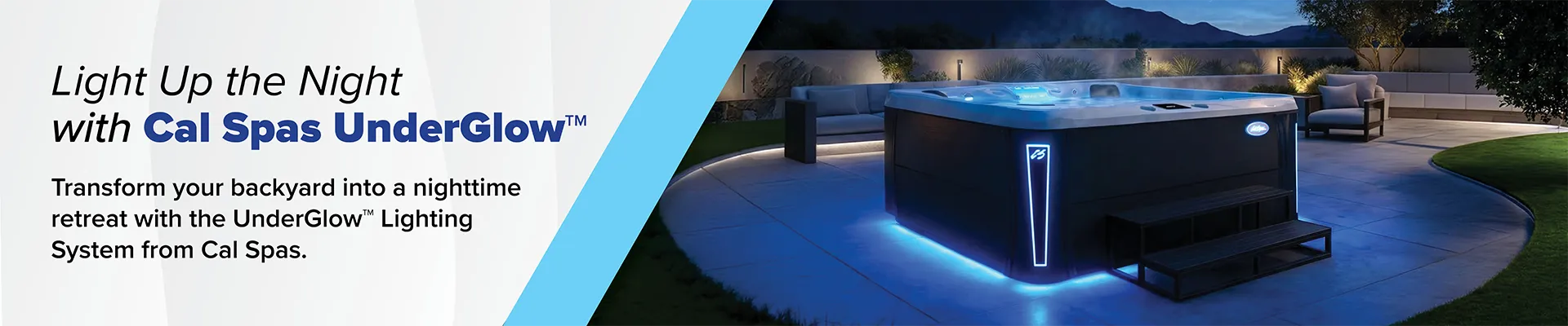 Calspas hot tub being used in a family setting - Westhaven